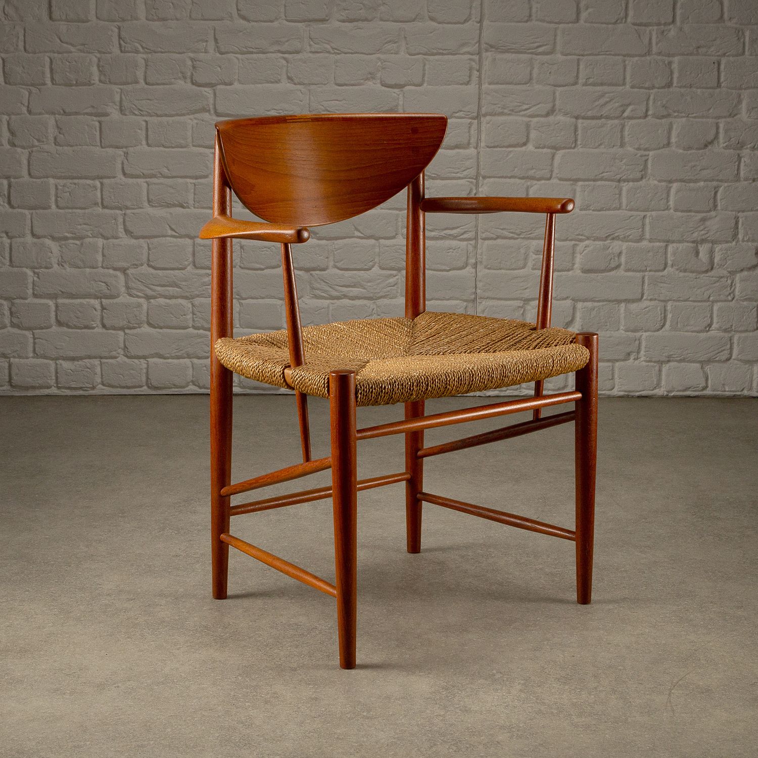 Set Of 10 Model 317 And 316 Dining Chairs And Stools By Hvidt And Mølgaard Nielsen For Søborg Møbelfabrik photo vinterior