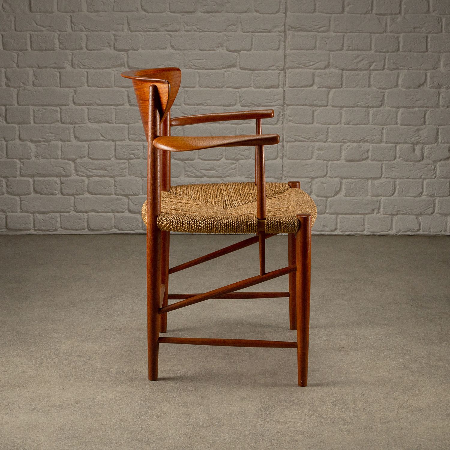 Set Of 10 Model 317 And 316 Dining Chairs And Stools By Hvidt And Mølgaard Nielsen For Søborg Møbelfabrik photo vintage