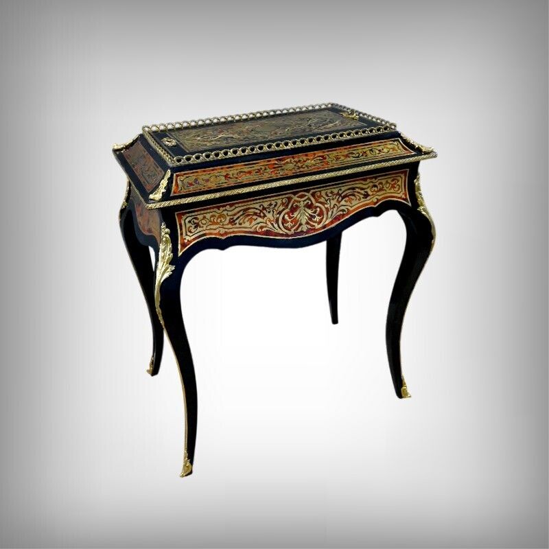 Boulle Marquetry Jardinière, Napoleon III Period – Mid 19th Century