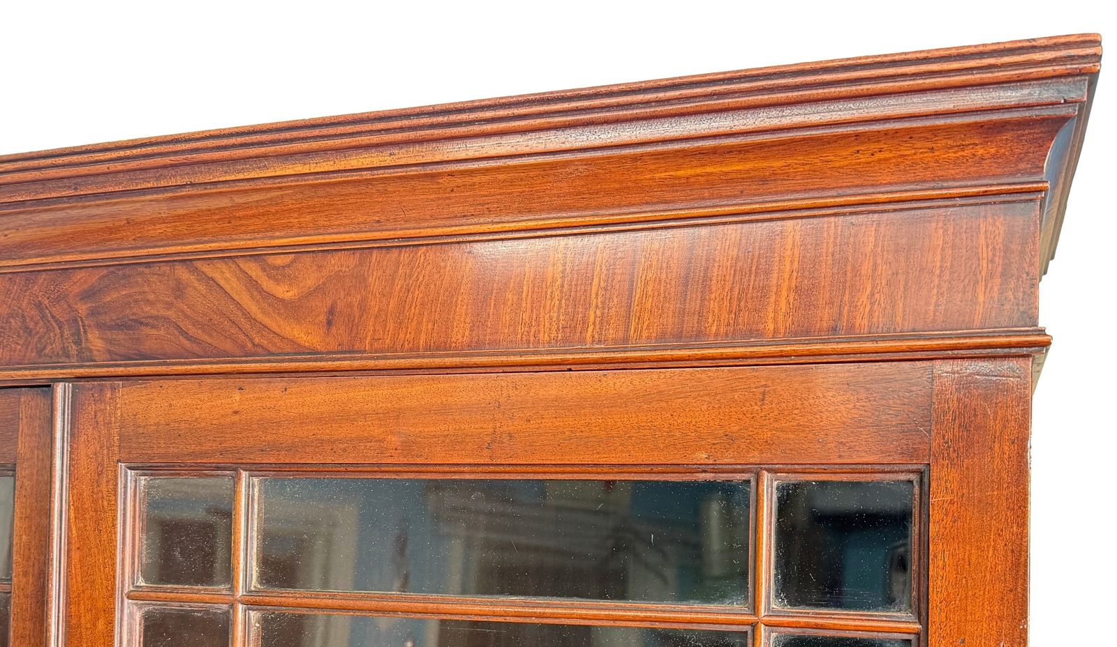 Unusual 18th Century Georgian Mahogany Display Cabinet (England, Circa 1790) photo buy
