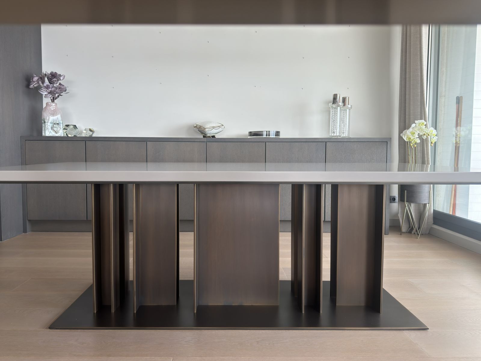 photo furniture Nila Bronze Dining Table By Davide Sozzi For Promemoria, Italy, 2019