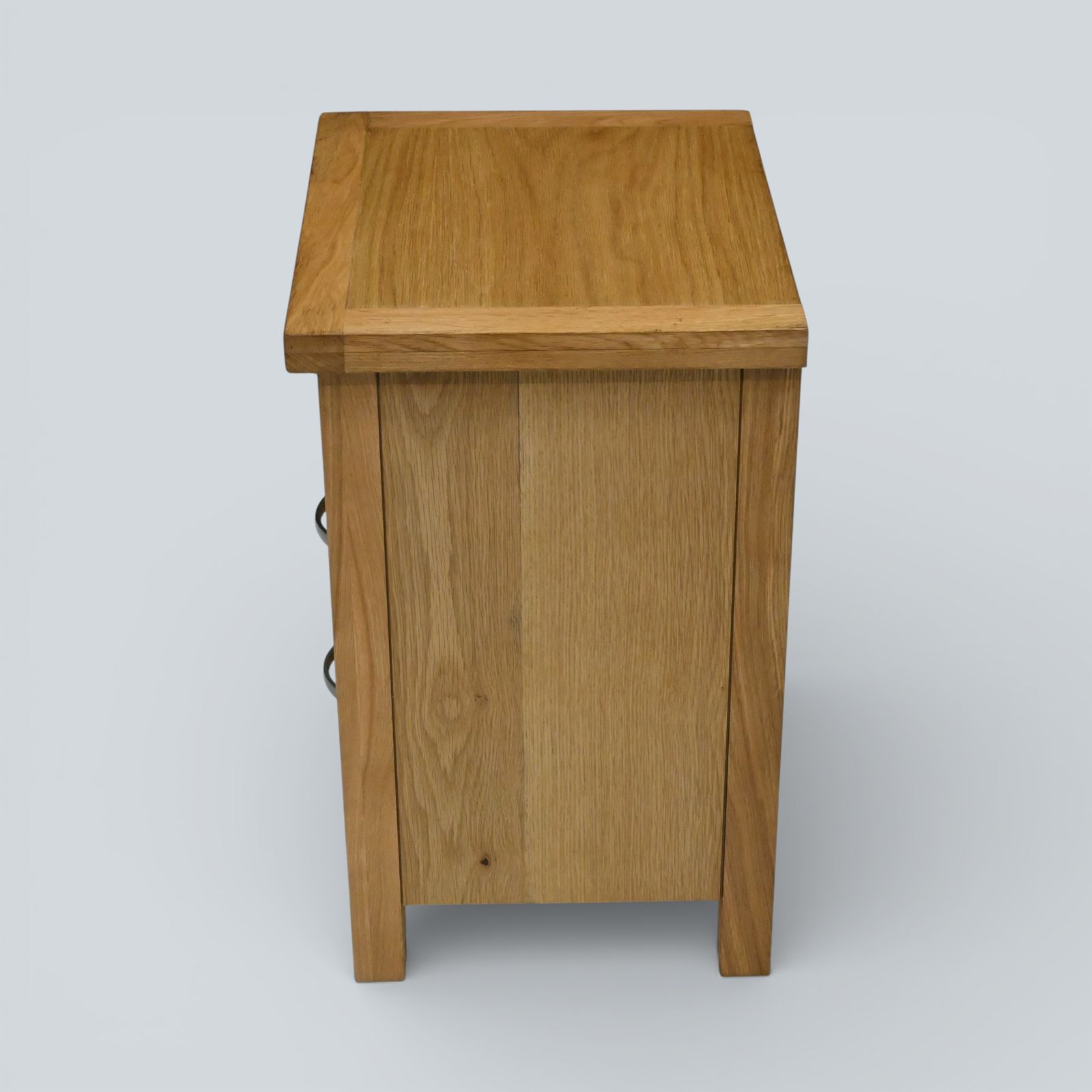 Small Light Oak Bedside Chest Of Drawers Free Uk Delivery* photo for sale