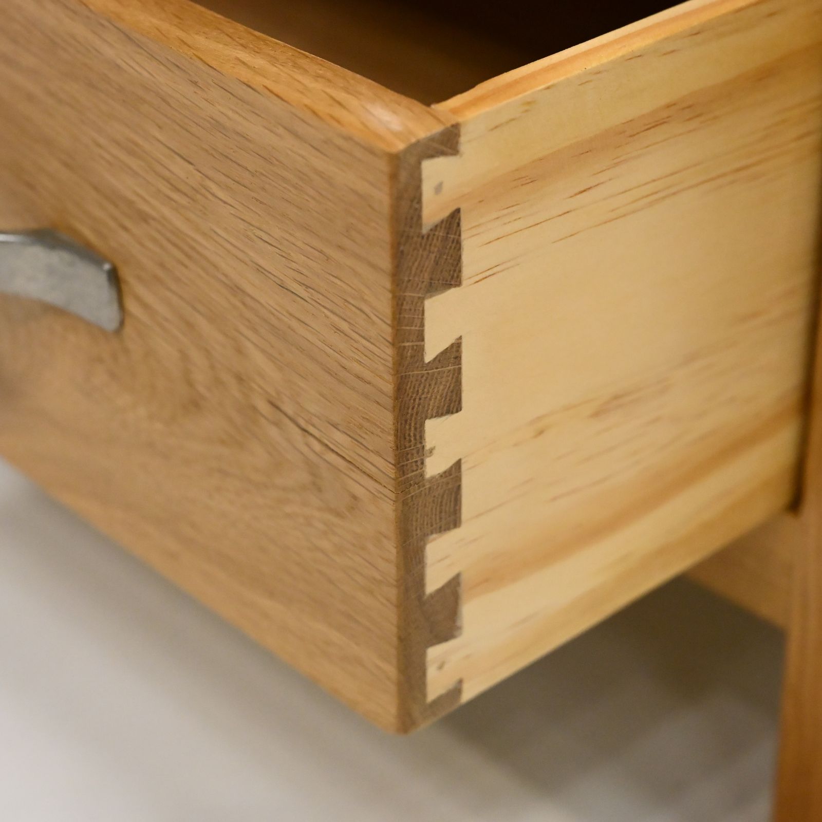 photo buy Small Light Oak Bedside Chest Of Drawers Free Uk Delivery*