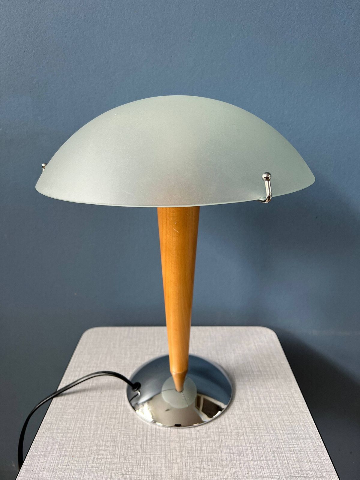 Vintage Ikea Kvintol B9503 Mushroom Table Lamp photo vinterior