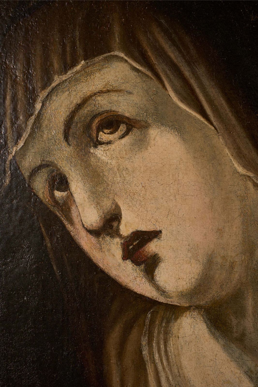 18th Century Spanish Painting Of Mary 'Passion Of Christ' photo 1375.0