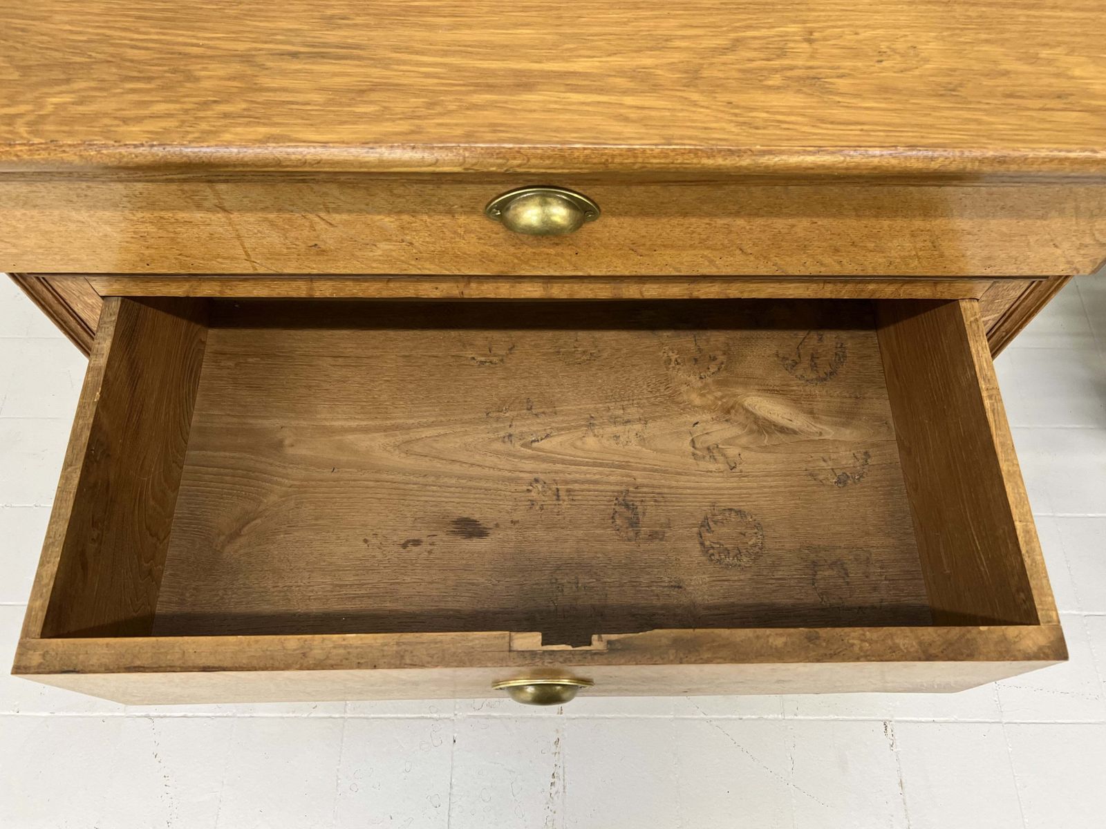 photo for sale Solid Oak Chest Of Drawers With Cup Handles