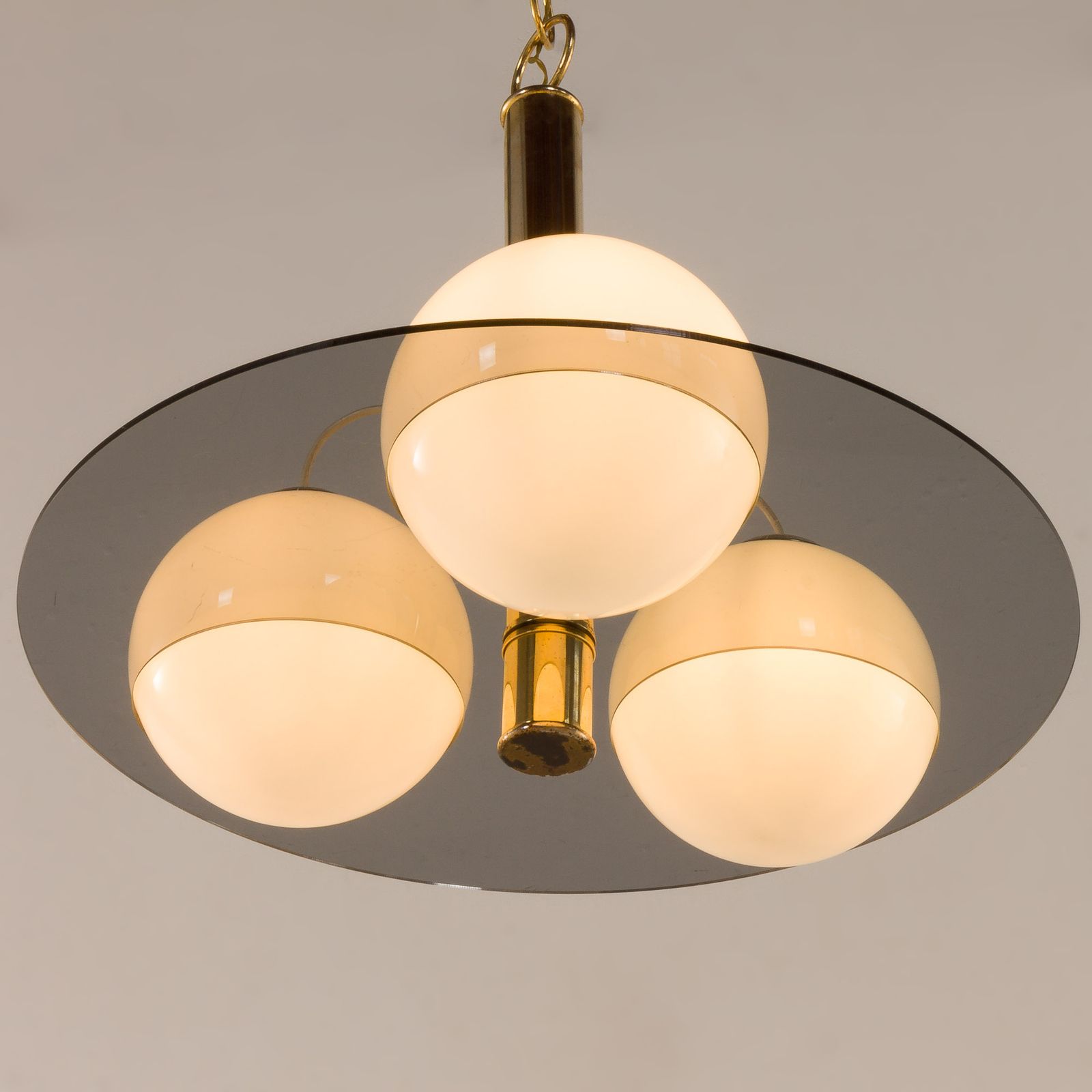 Italian Mid Century Chandelier In Romeo Rega Style 1970s photo for sale