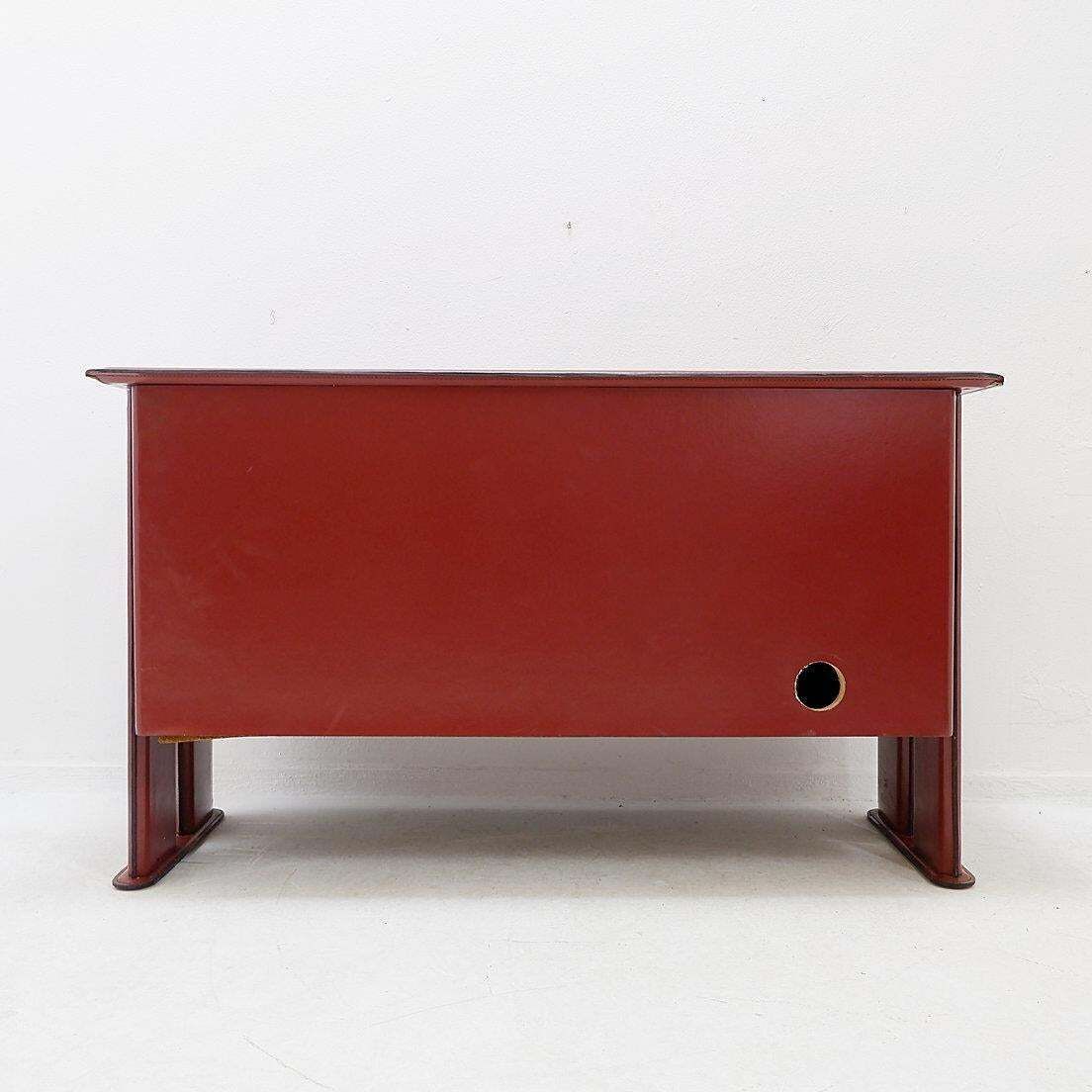 Leather Sideboard By De Couro Of Brazil   1980s   2 Available photo vinterior