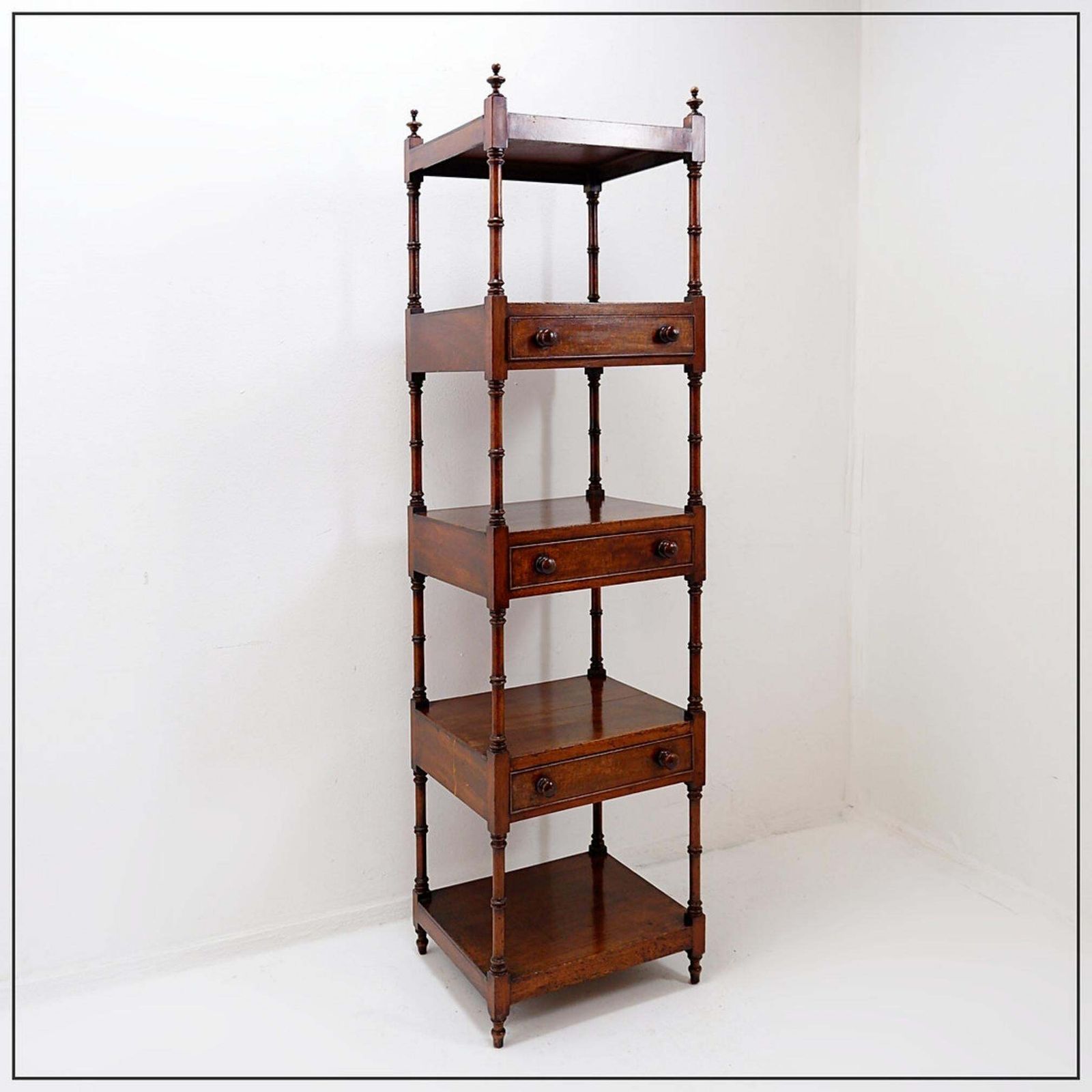19th Century Antique English Sheraton Shelf photo Furniture