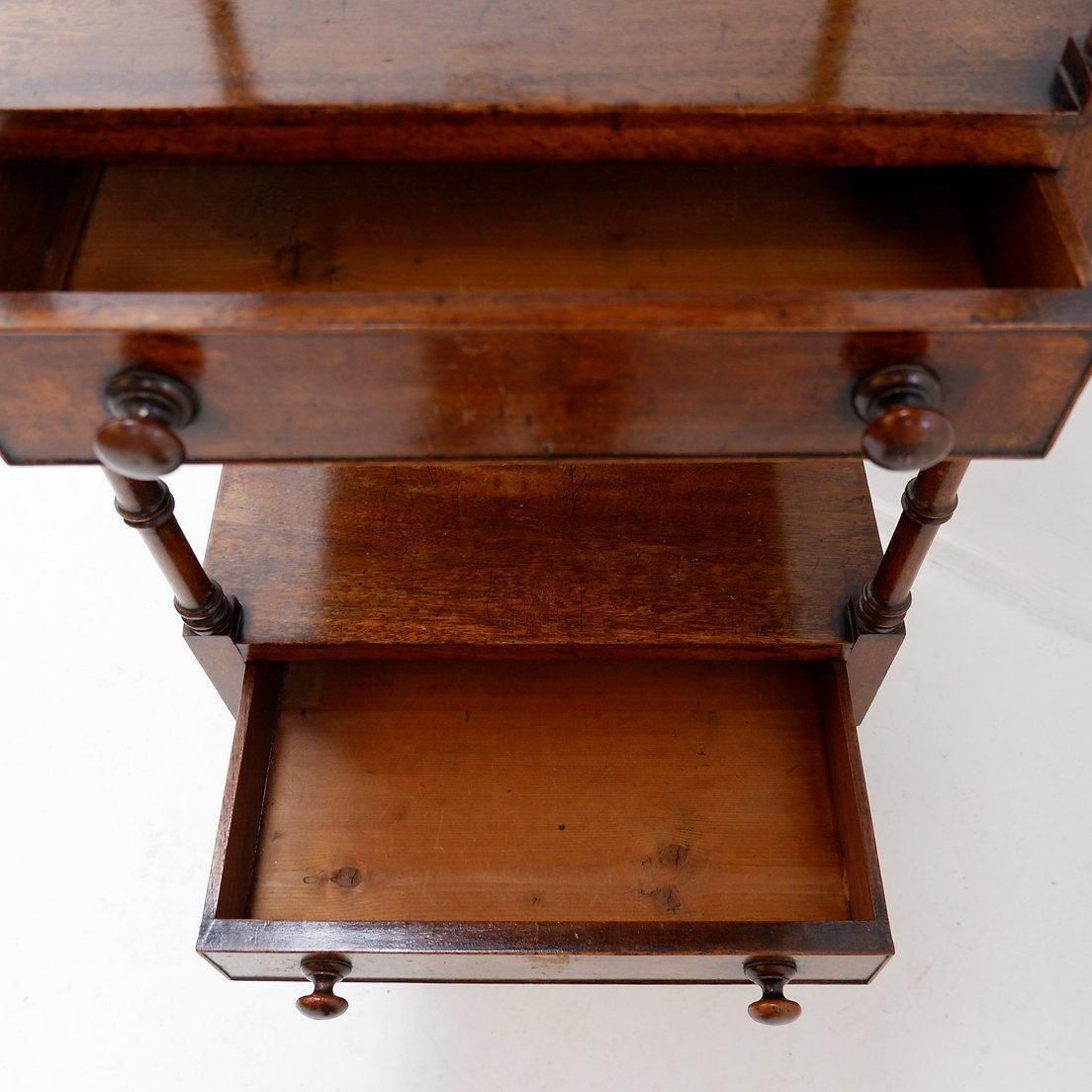 19th Century Antique English Sheraton Shelf photo vintage