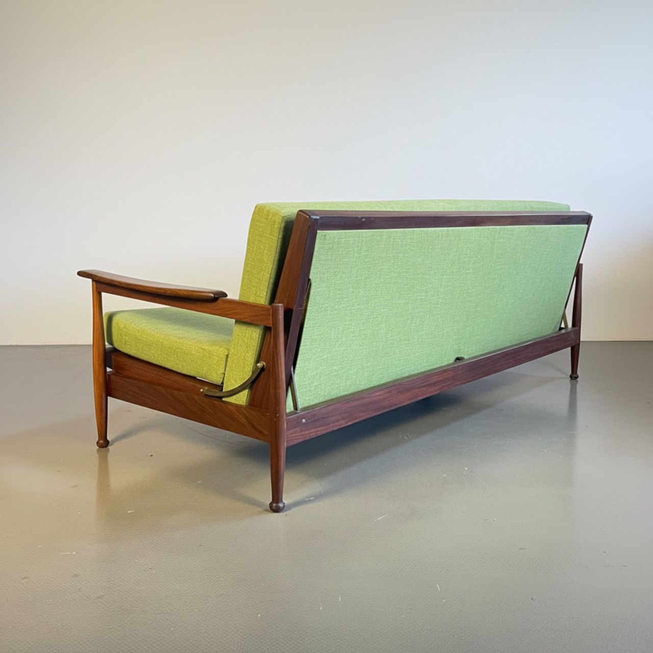 1960's Teak Manhattan Sofa Bed By Guy Rogers photo vintage