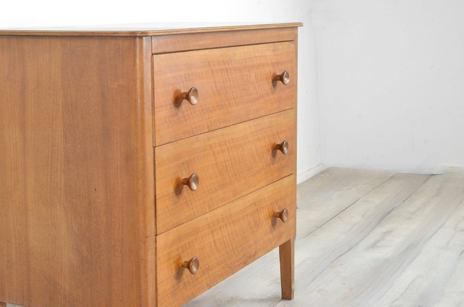 Midcentury Walnut Chest Of Drawers By Gordon Russell Modern Danish Retro Style photo vinterior