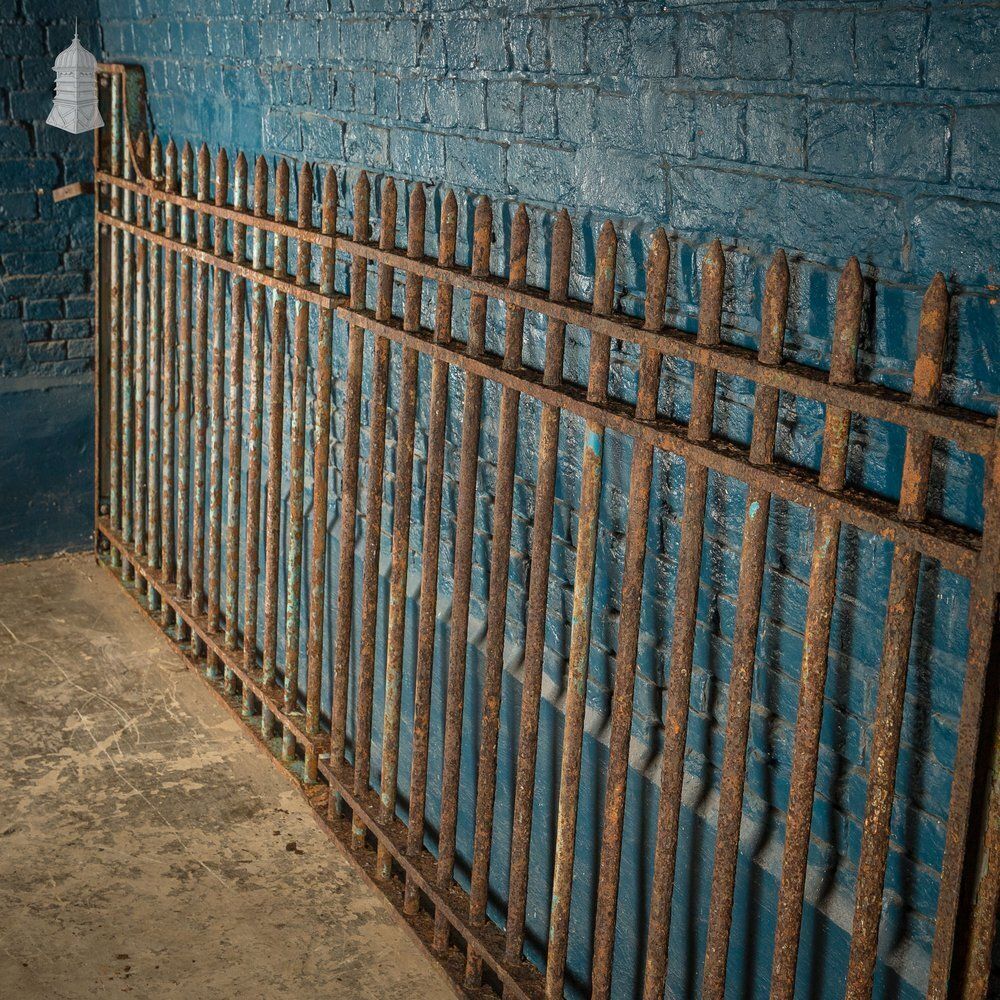 Home Decor Wrought Iron Railings, Reclaimed Perimeter Railing   A Run Of 5.7m photo