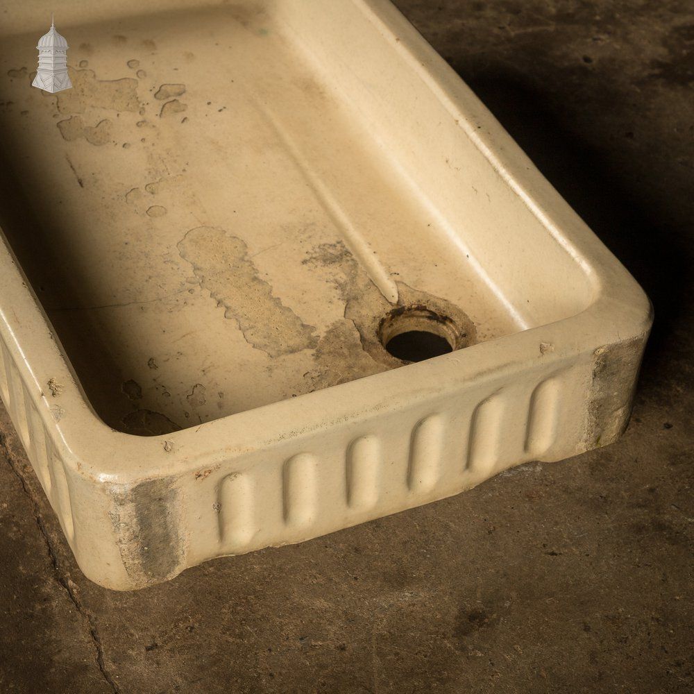Cane Trough Planter, Shallow Fluted