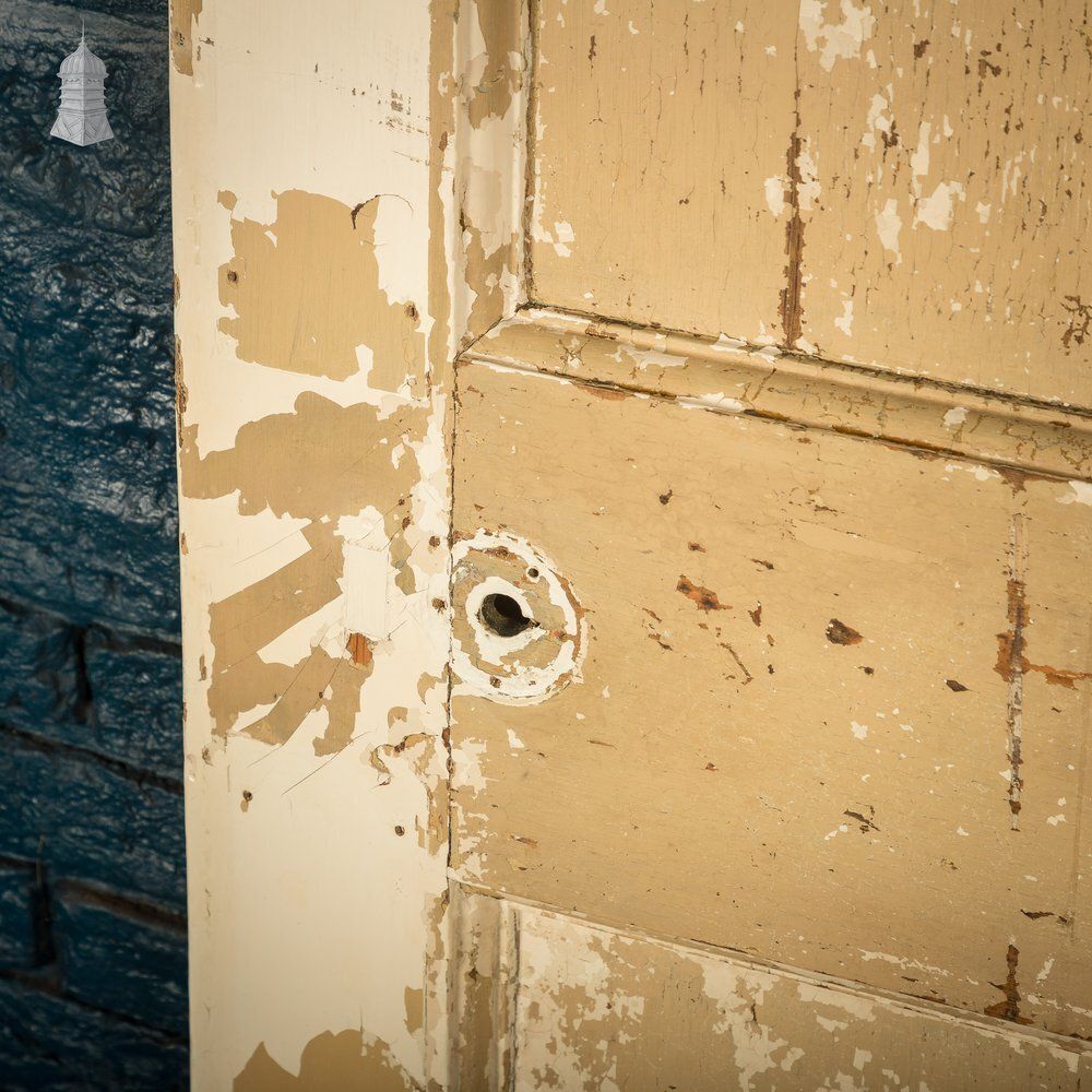 photo buy 6 Panel Door, Six Moulded Panels, Distressed Paint