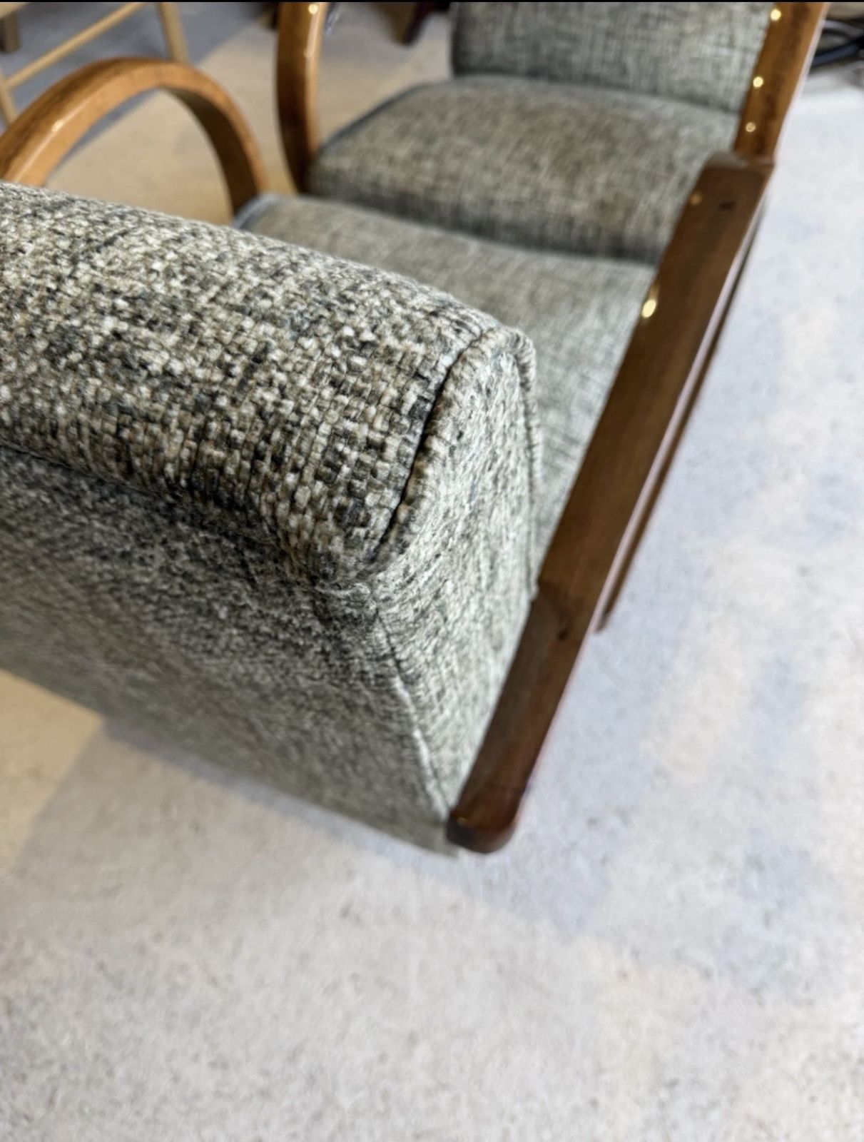 photo furniture Pair Of Jindrich Halabala Armchairs, Art Deco