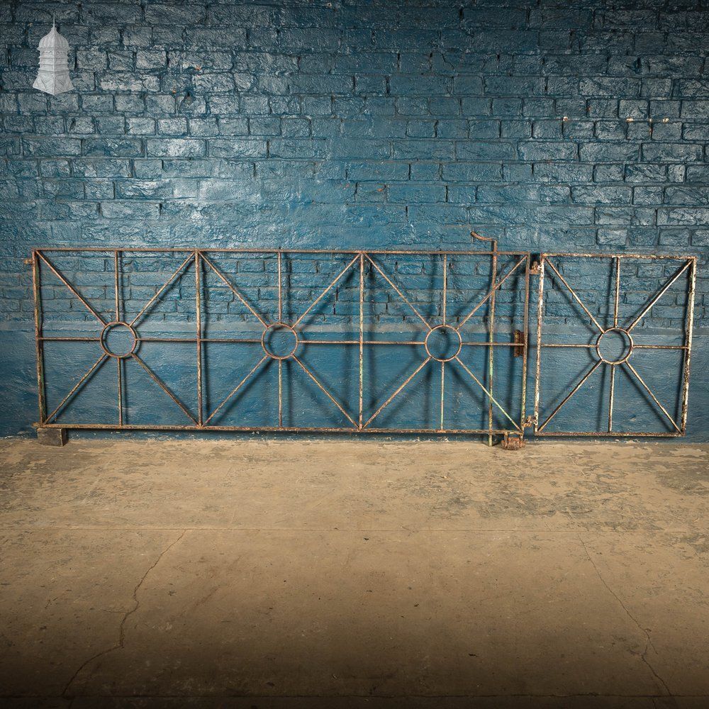 Asymmetric Double Gate, Reclaimed Pedestrian And Driveway Gate photo for sale