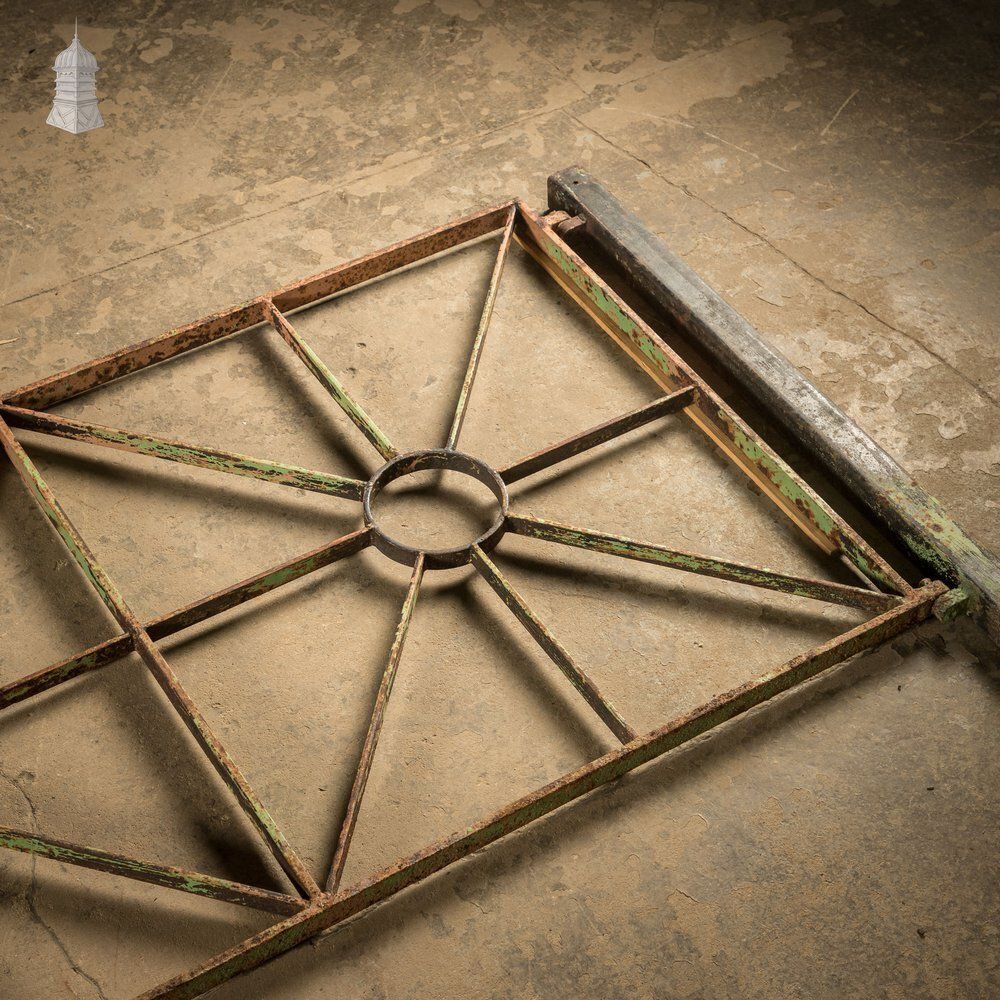 476.0 Asymmetric Double Gate, Reclaimed Pedestrian And Driveway Gate photo