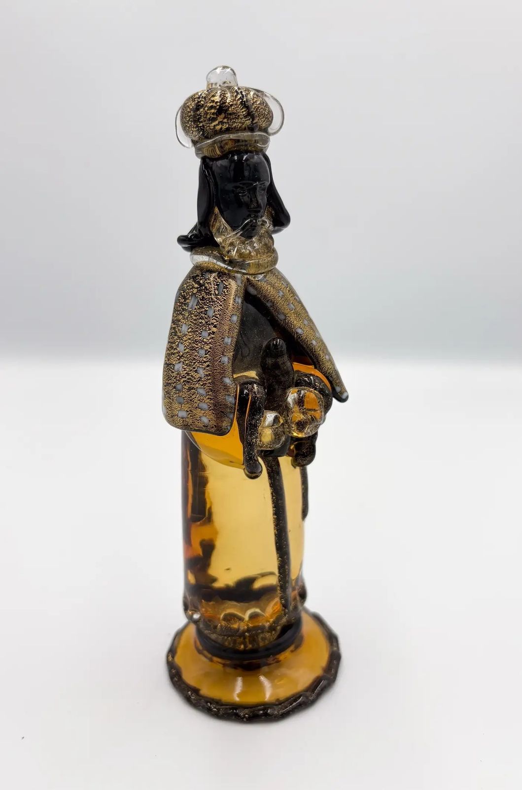 Rare Chess Set Composed Of 32 Solid Amber Glass Pieces, Barbini, Pauly & C photo buy