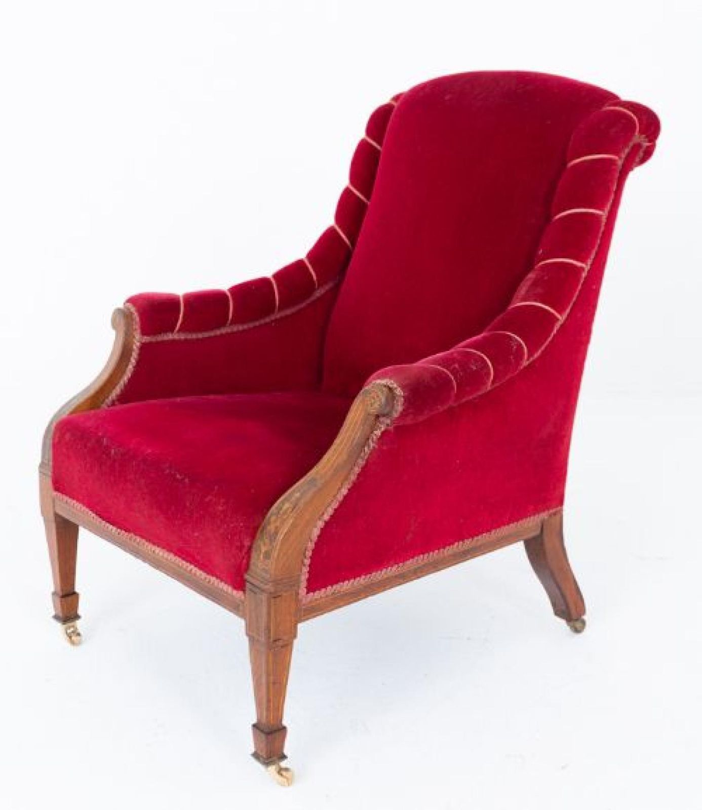 Sheraton Club Chair Seat Revival 1900.