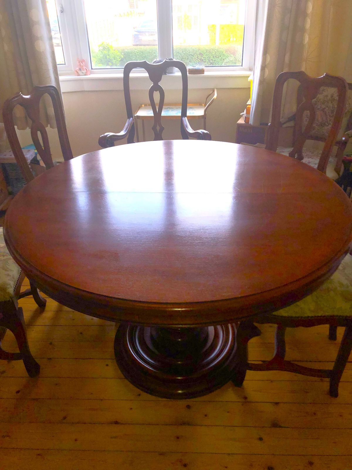 Italian Walnut Dining Suite – Modenese Adriano (Mma) – Harrods – Art. 915 photo for sale