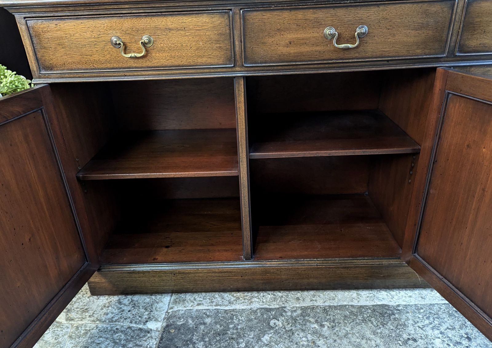 photo for sale Antique Style Sideboard With Drawers   Dark Oak Effect