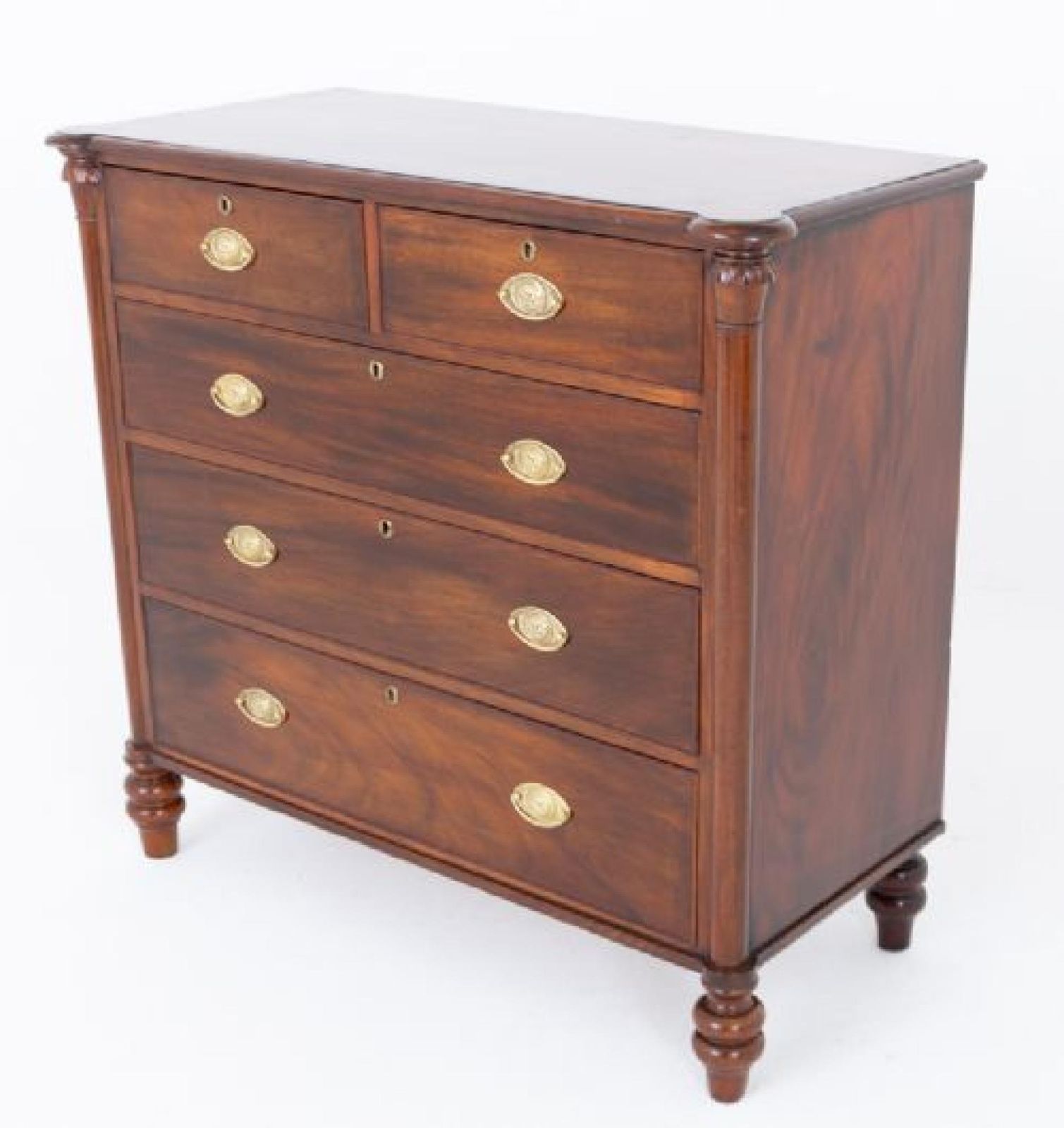 Period Victorian Chest Drawers Mahogany 1860