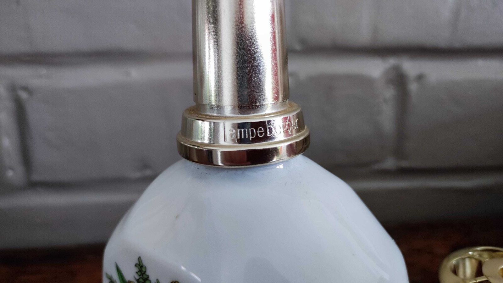 photo for sale French Lampe Berger Artoria Limoges Porcelain, Catalytic Home Fragrance Diffuser, 1970s