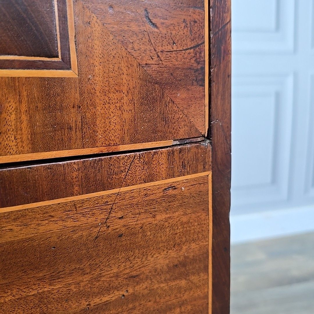 photo for sale Antique Commode Cabinet Chest Drawer Storage / Lamp Table Mahogany Georgian