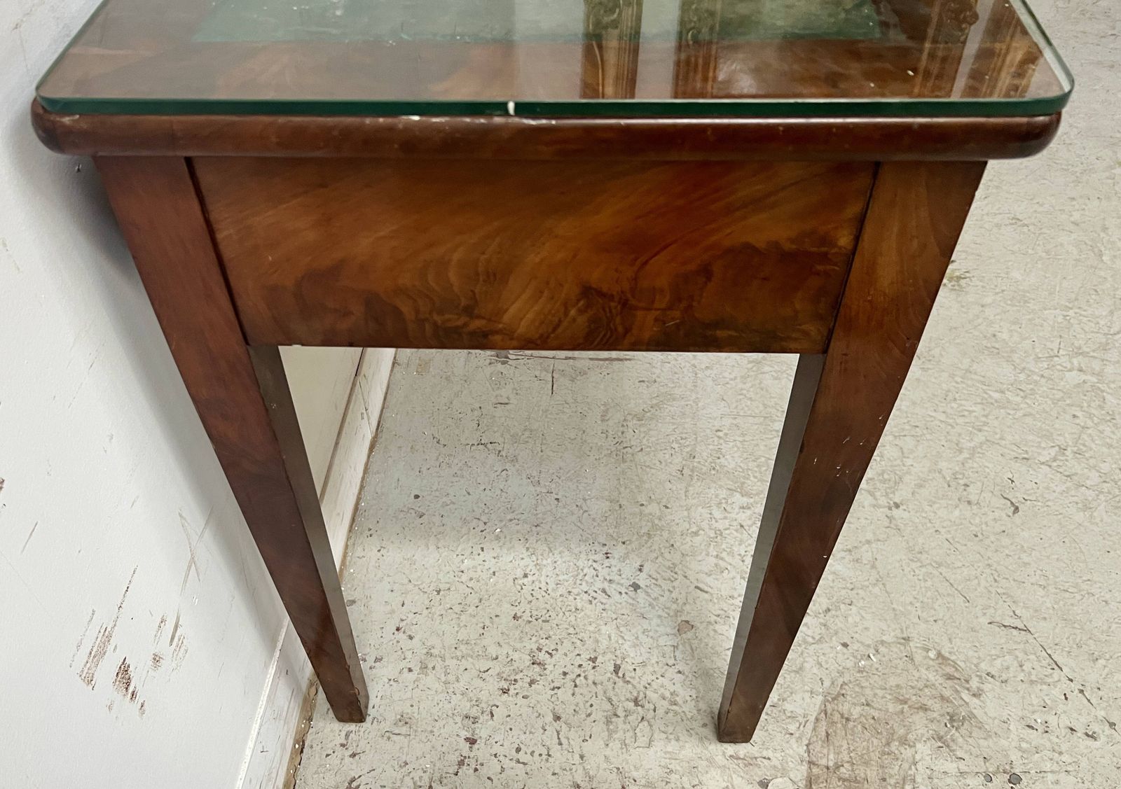 Louis XVI Style Desk In Mahogany And Veneer, 19th Century photo buy