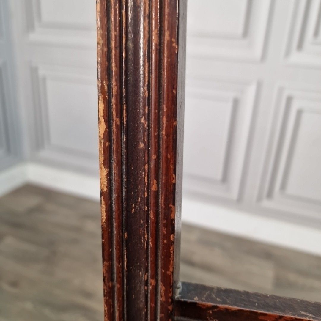 photo for sale Antique Cane Bedroom Chair Carved Crest Victorian Dining Hall Seat Wooden