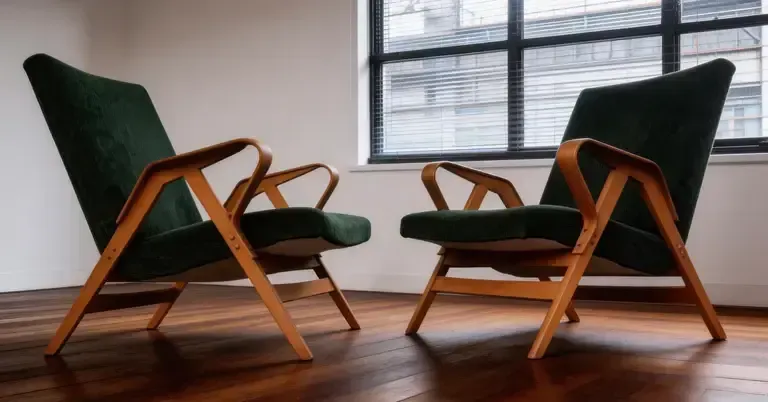 Mid Century Bentwood Armchair By Frantisek Jirak For Tatra 1950s