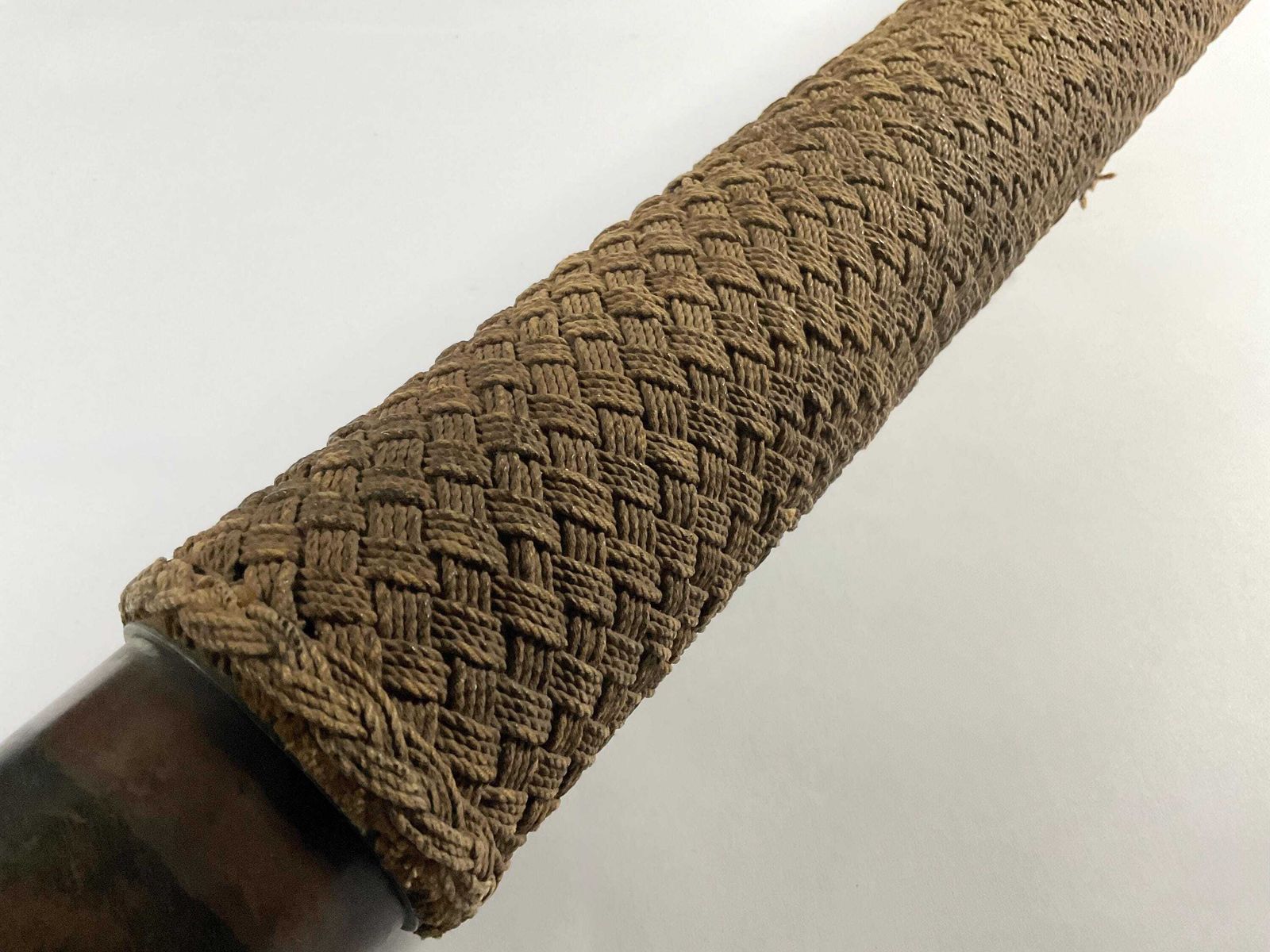 Antique 19thc French Naval Telescope – Legris Opticien, Le Havre – Ropework Grip – 1.04m photo Home Decor