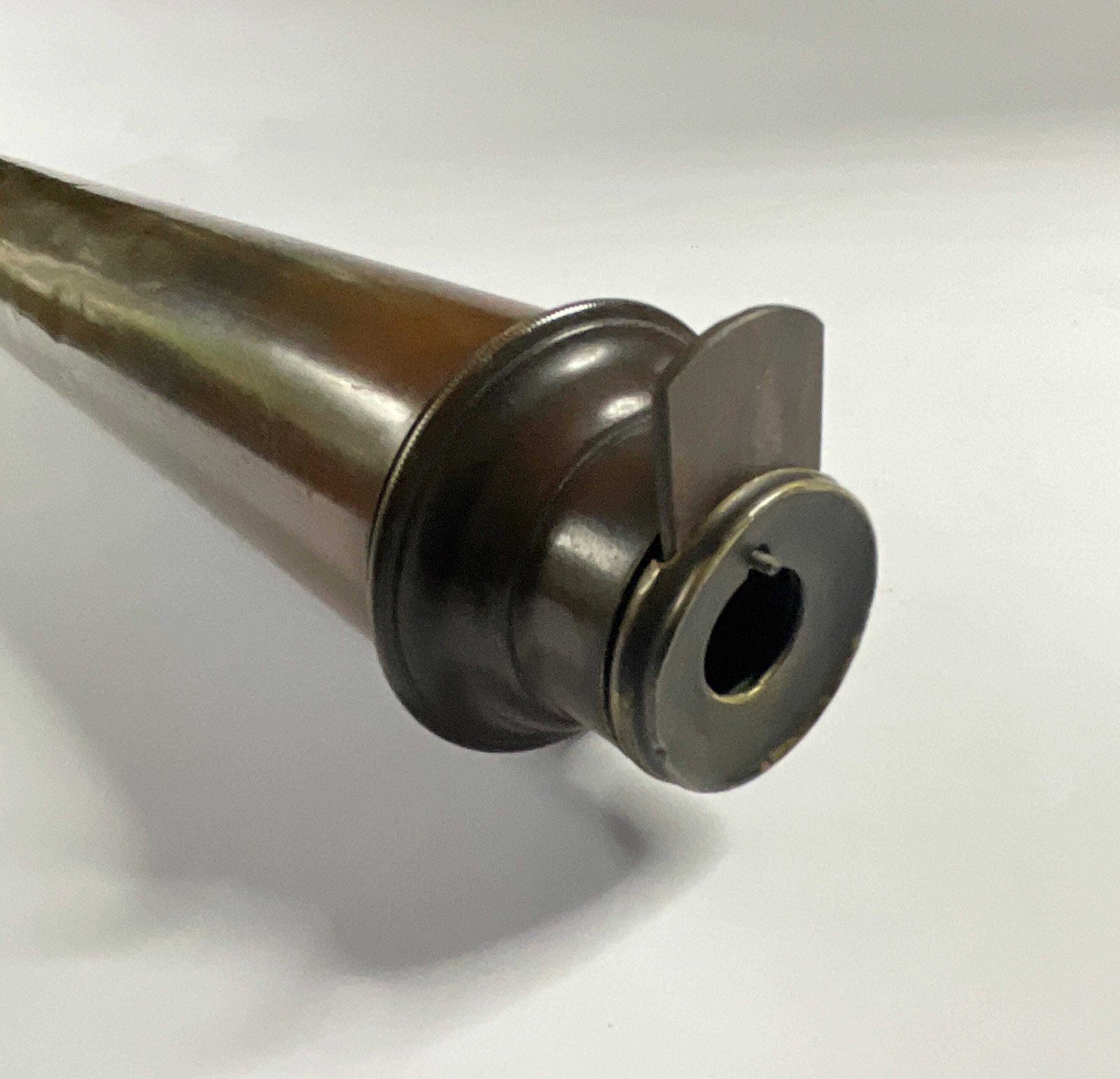 Antique 19thc French Naval Telescope – Legris Opticien, Le Havre – Ropework Grip – 1.04m photo vintage