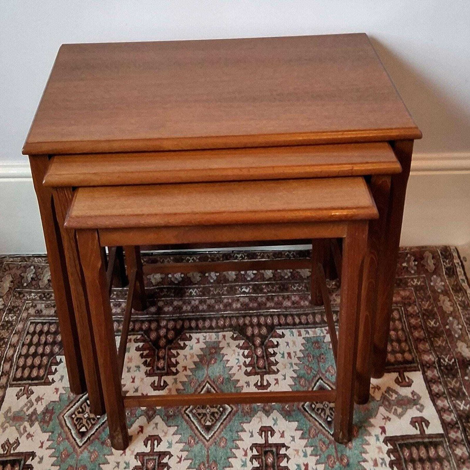 Vintage Nest Of Teak Coffee Tables.