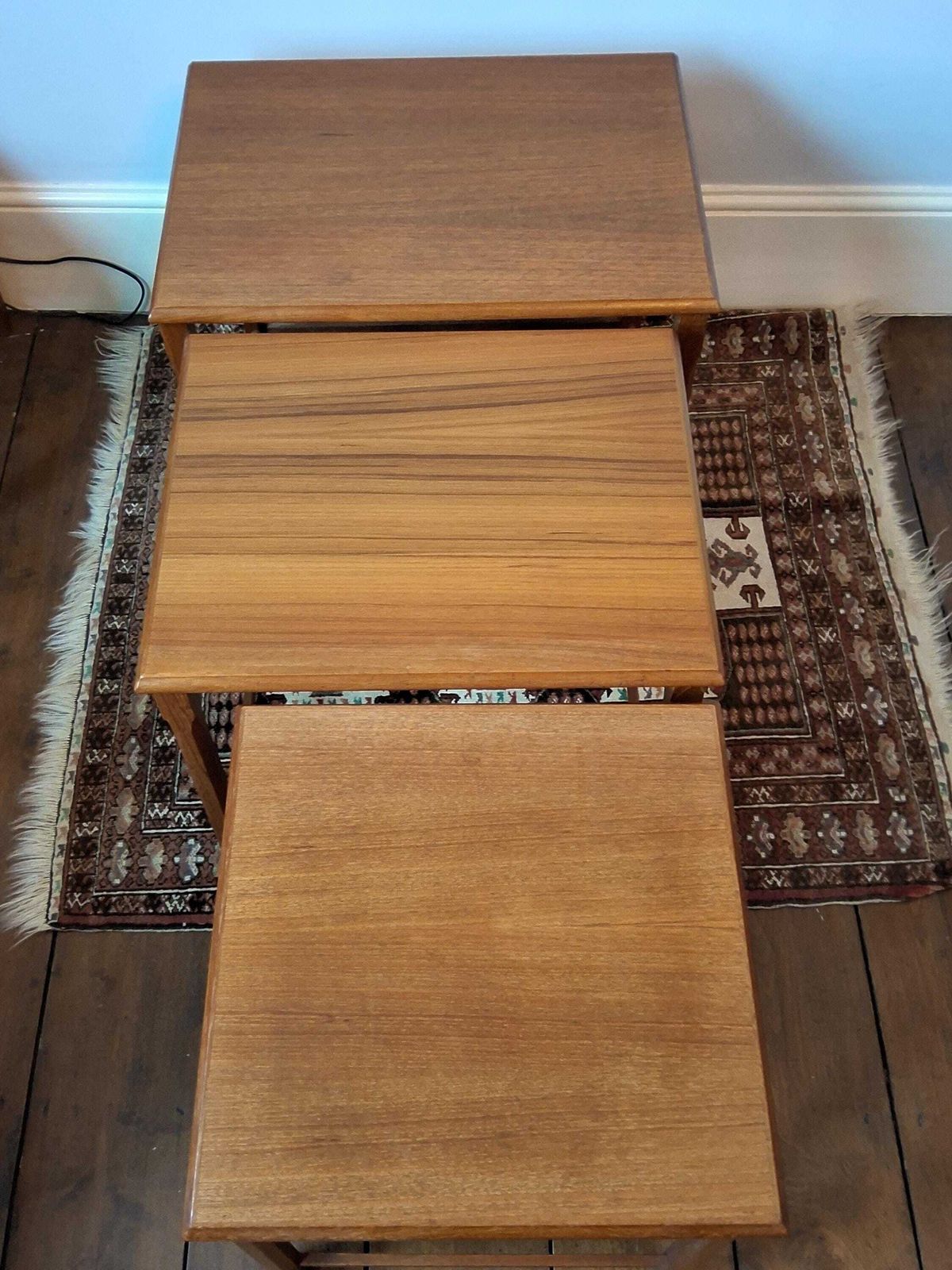 Vintage Nest Of Teak Coffee Tables. photo 110.0