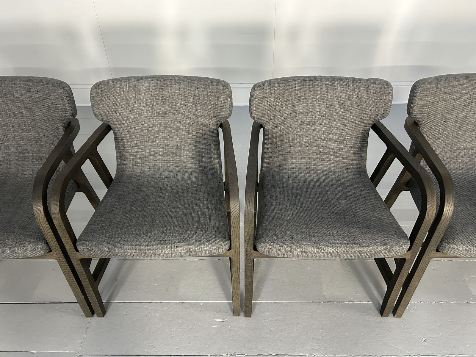 B&B Italia Maxalto "Fulgens Lx58" Dining Chairs X 6 photo vinterior