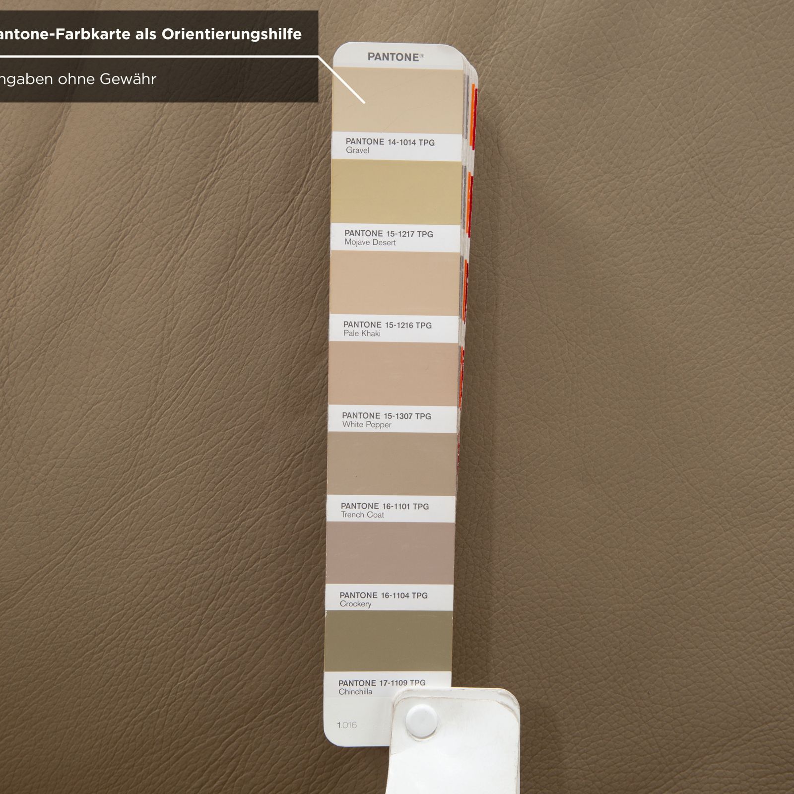Musterring Leren Hoekbank Beige Taupe photo vinterior