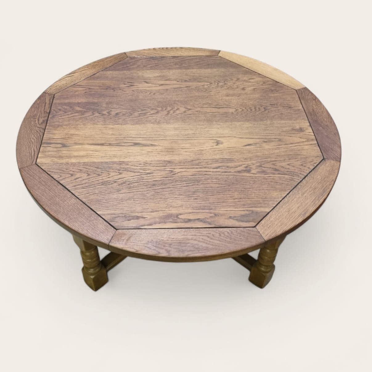 Vintage Old Charm Wood Brothers Large Coffee Table / Light Oak / C.1970s / Free Delivery photo buy