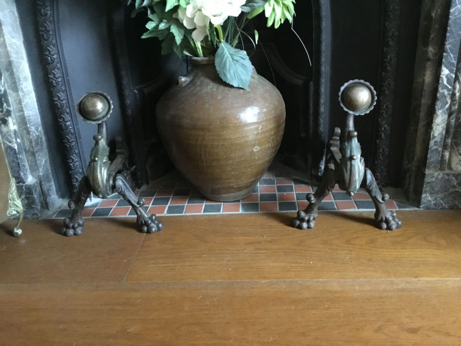 Pair Of Regency Fire Dogs photo furniture