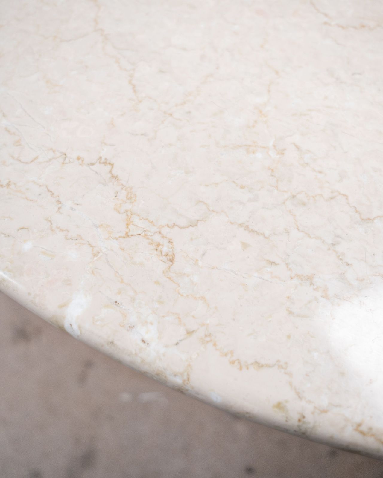 photo buy Super Malta Marble Dining Table, By Roche Bobois, Made In France, 1980s