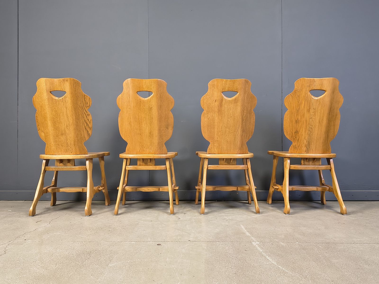 Vintage Dining Chairs, Set Of 4   1960s photo Furniture