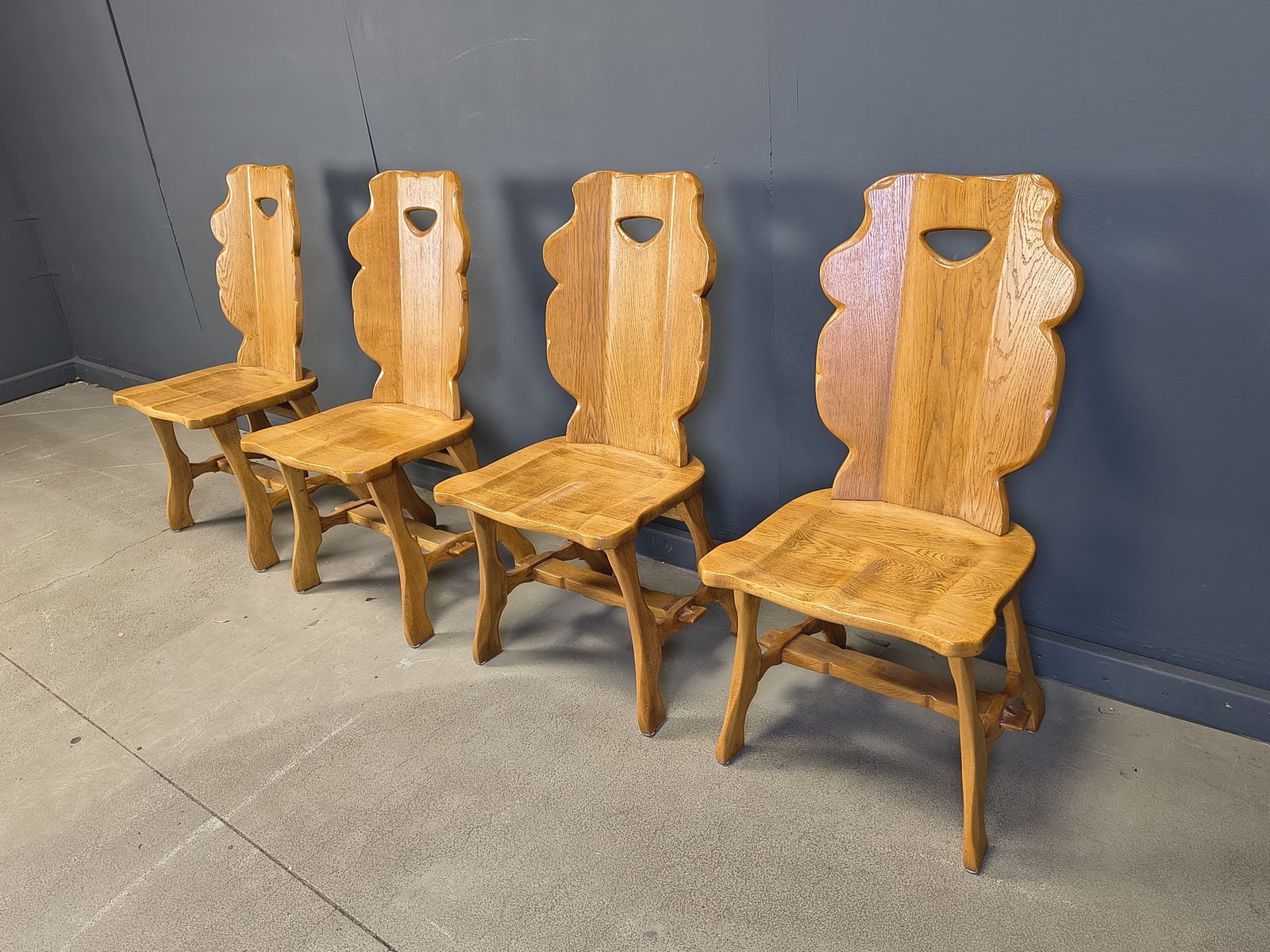 Vintage Dining Chairs, Set Of 4   1960s photo vinterior