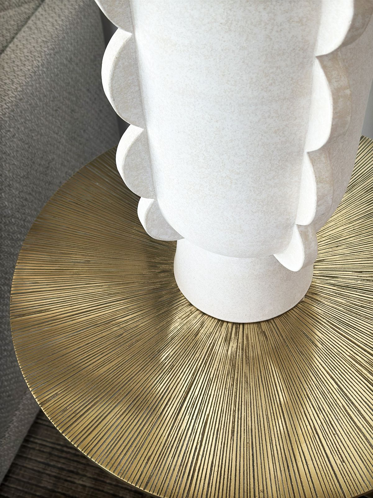 photo furniture Stoneware Sculptural Vase By Eric Roinestad, V140 Design, 2019