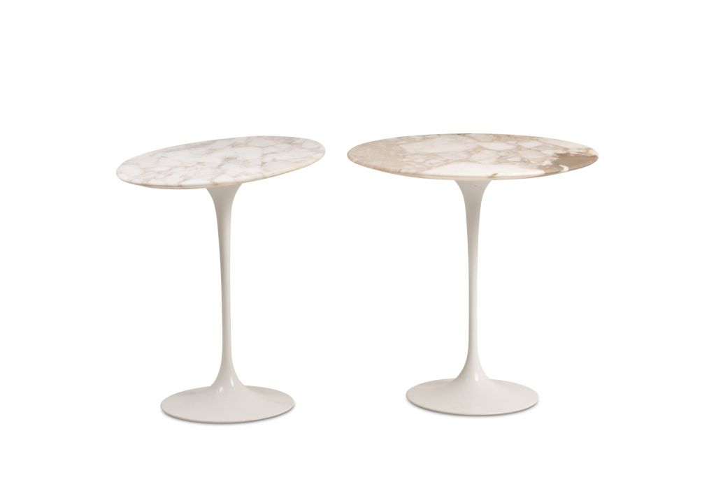 Eero Saarinen, For Knoll International. Oval “Tulip” Side Table. Circa 1950 photo buy