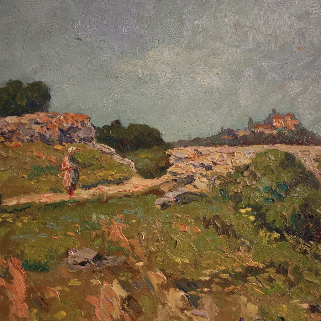 Signed Italian Landscape Painting From The 20th Century photo 650.0