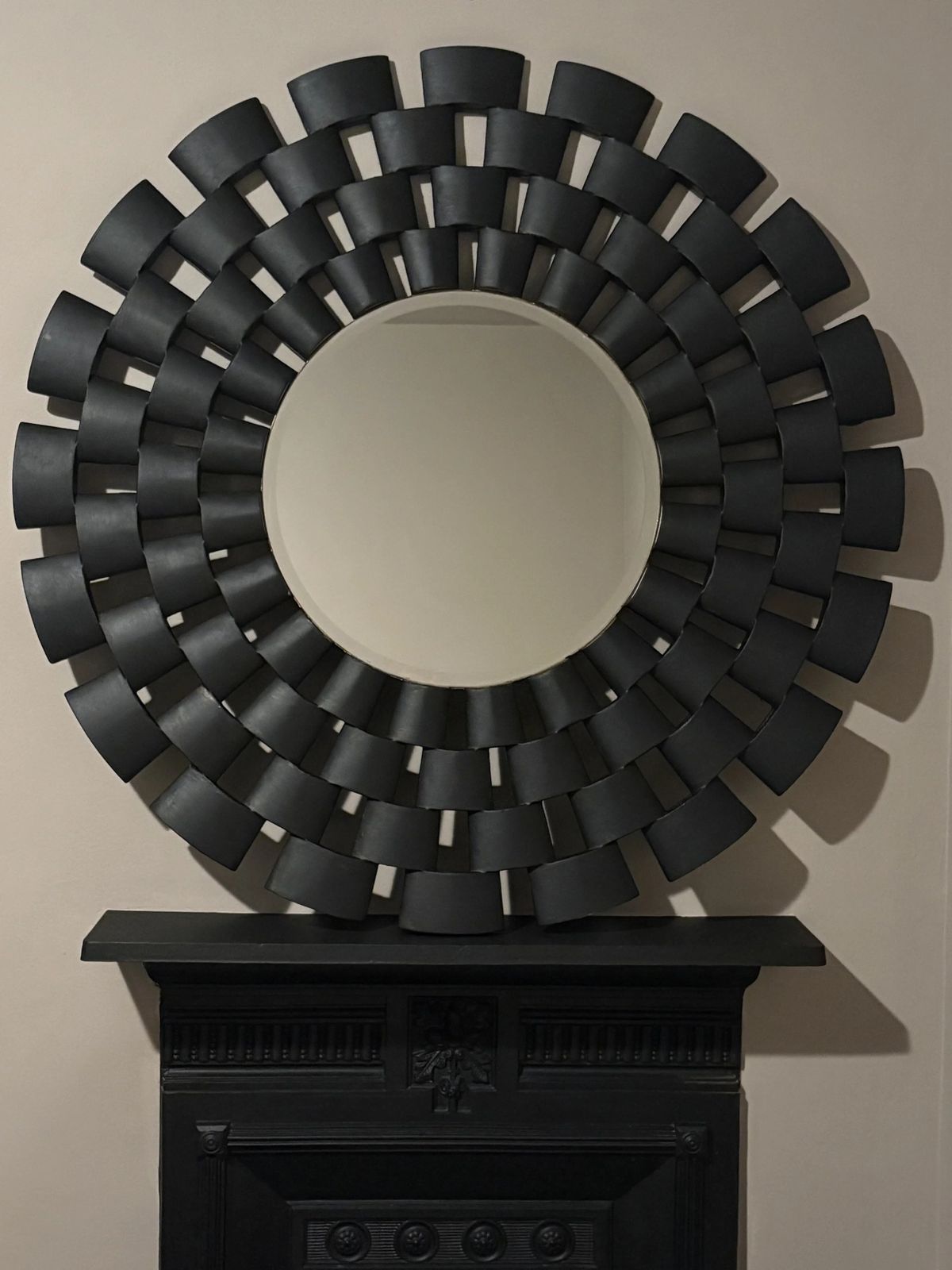 A Large Contemporary Wall Mirror, United Kingdom Circa 1998