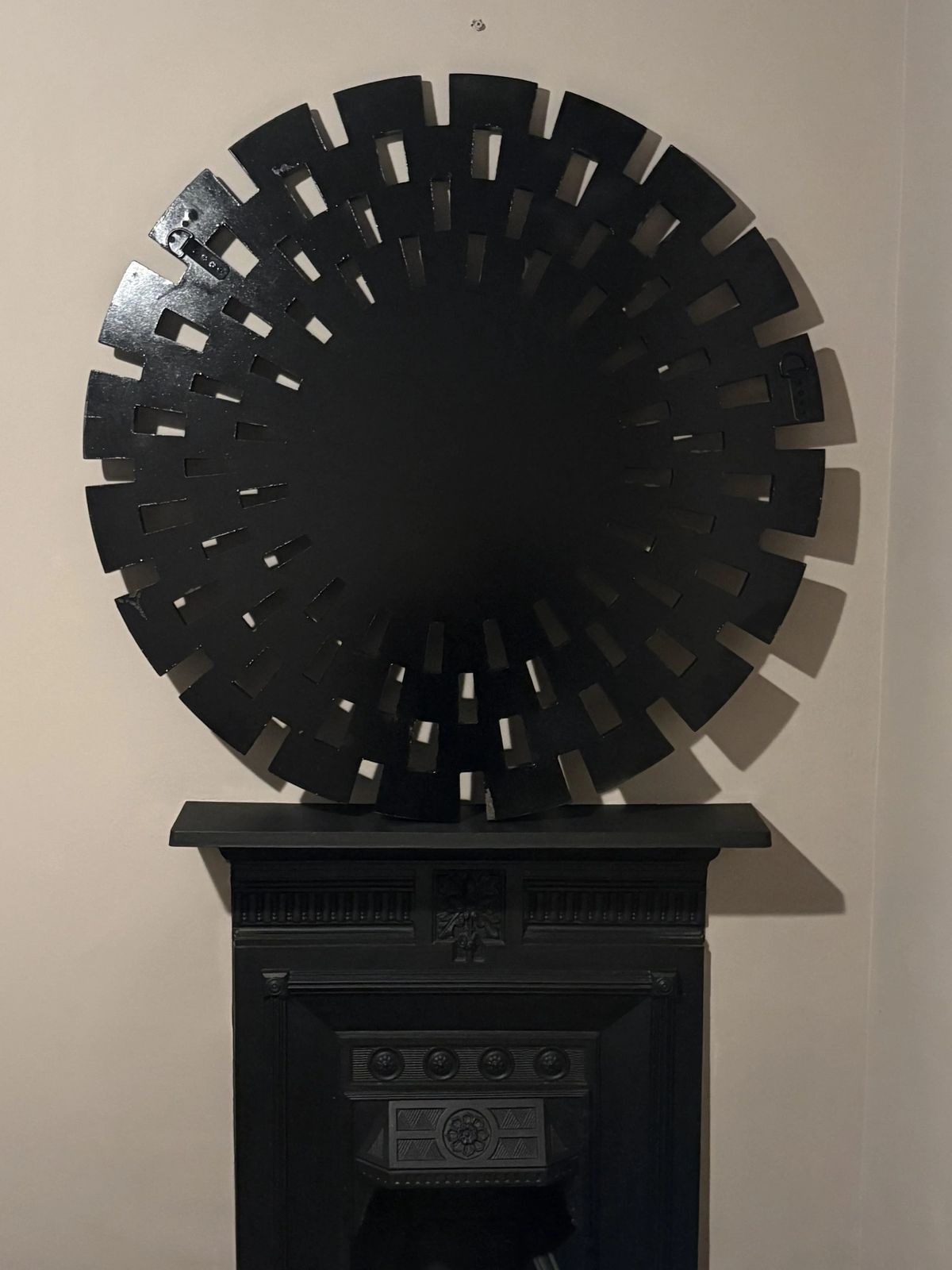 A Large Contemporary Wall Mirror, United Kingdom Circa 1998 photo Home Decor