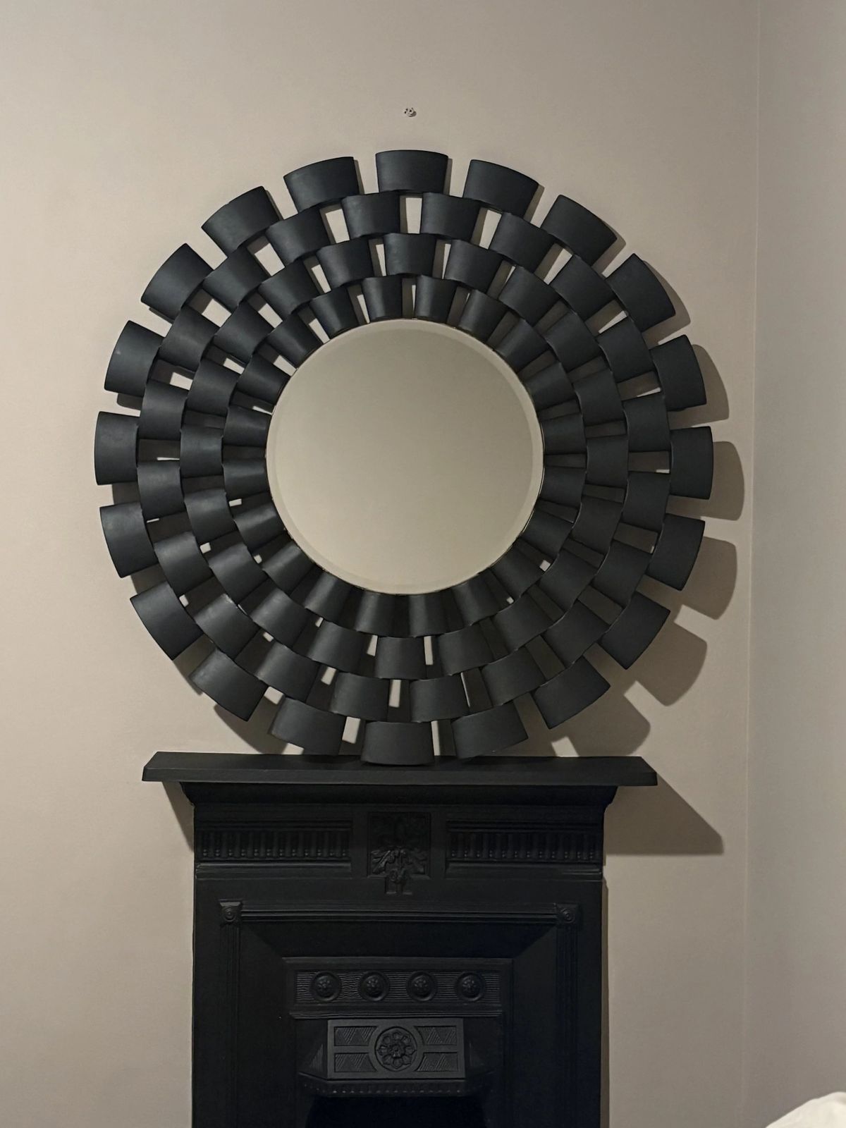 A Large Contemporary Wall Mirror, United Kingdom Circa 1998 photo buy