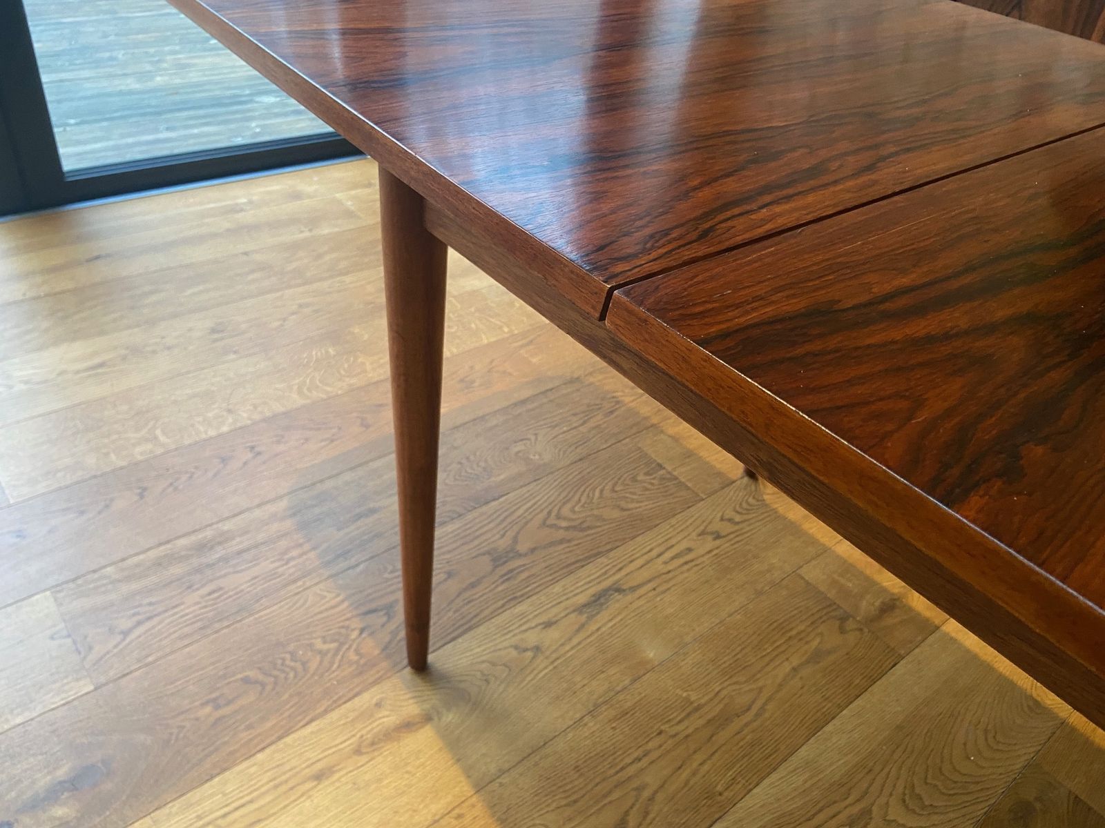 Robert Heritage For Archie Shine Rosewood Extending Mid Century Dining Table photo Furniture